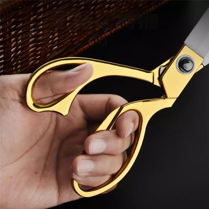 Tailor's Scissors For Fabric, Stainless Steel Professional Sewing Scissors, Needle Work Cutting Scissors, Dressmaker Shears Stainless Steel Scissors, Vintage High Quality Leather Fabric Cutter Tailor's Scissors For Fabric, Stainless Steel Professional Sewing Scissors, Needle Work Cutting Scissors, Dressmaker Shears Stainless Steel Scissors, Vintage High Quality Leather Fabric Cutter